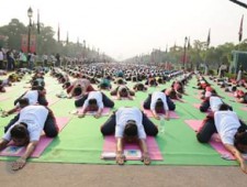 Narenda Modi – giornata internazionale di Yoga